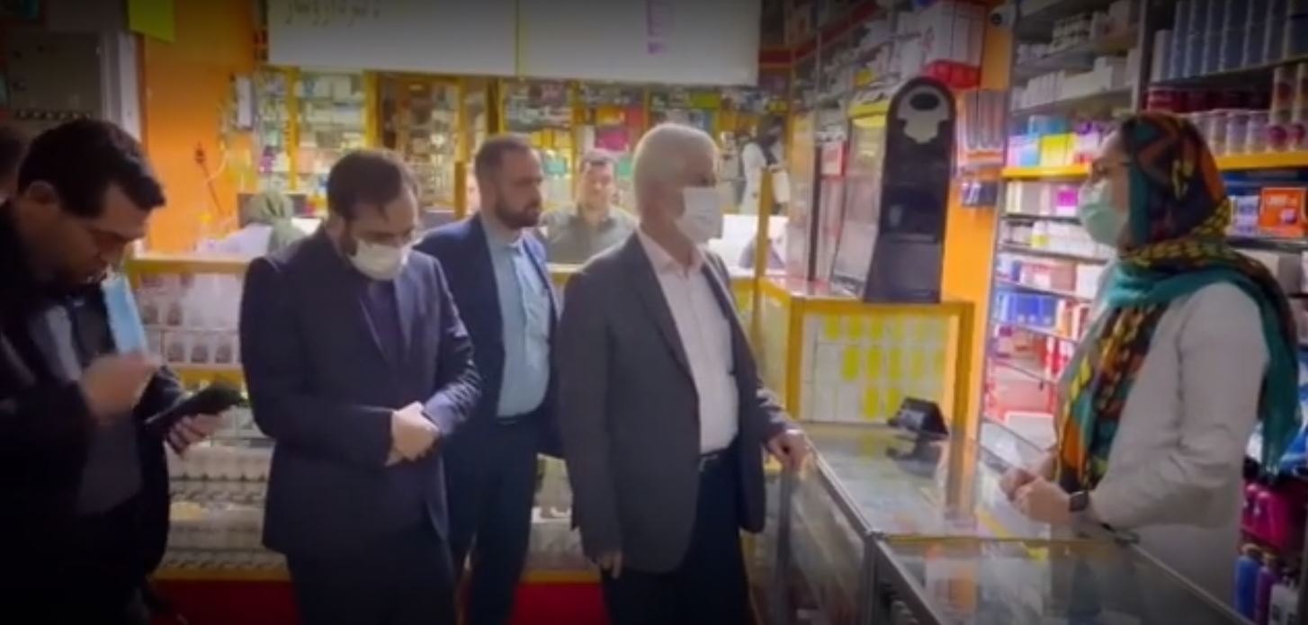 بازدید سر زده از داروخانه ها توسط دکتر دکتر شهریاری