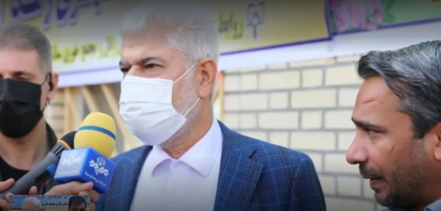 کلنگ زنی ساختمان جدید خانه بهداشت روستای لطف الله شهرستان هامون